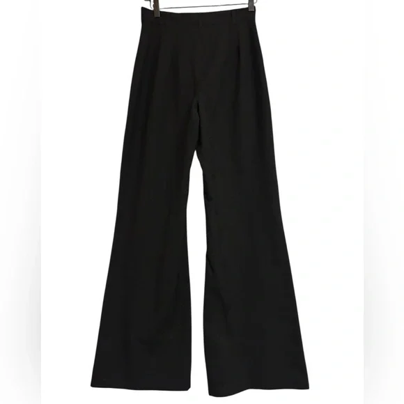 FREE PEOPLE Black Flared Pants - Picture 2 of 10